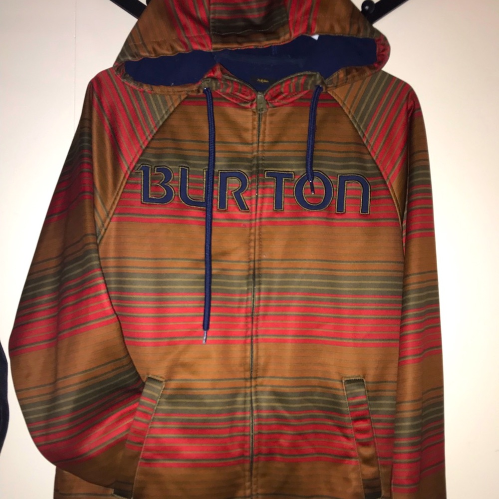 Burton zip-up hoodie